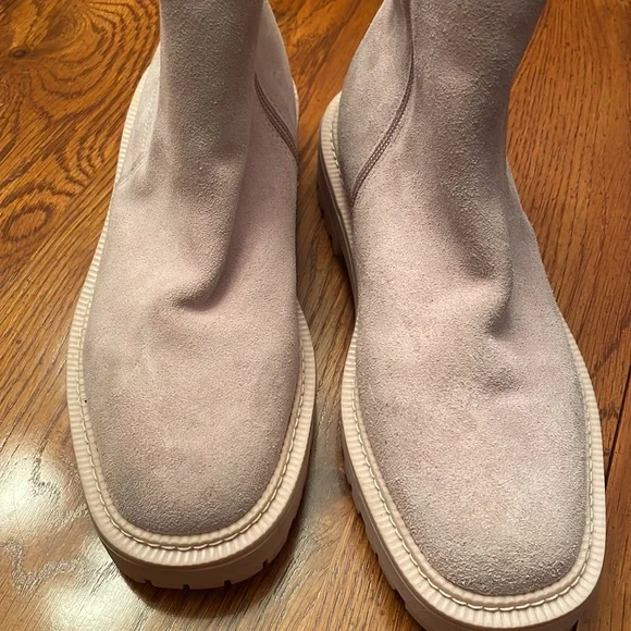 Sam Edelman Kid’s Laguna Chelsea Boot in light lilac size 4 NWOT - Picture 6 of 8